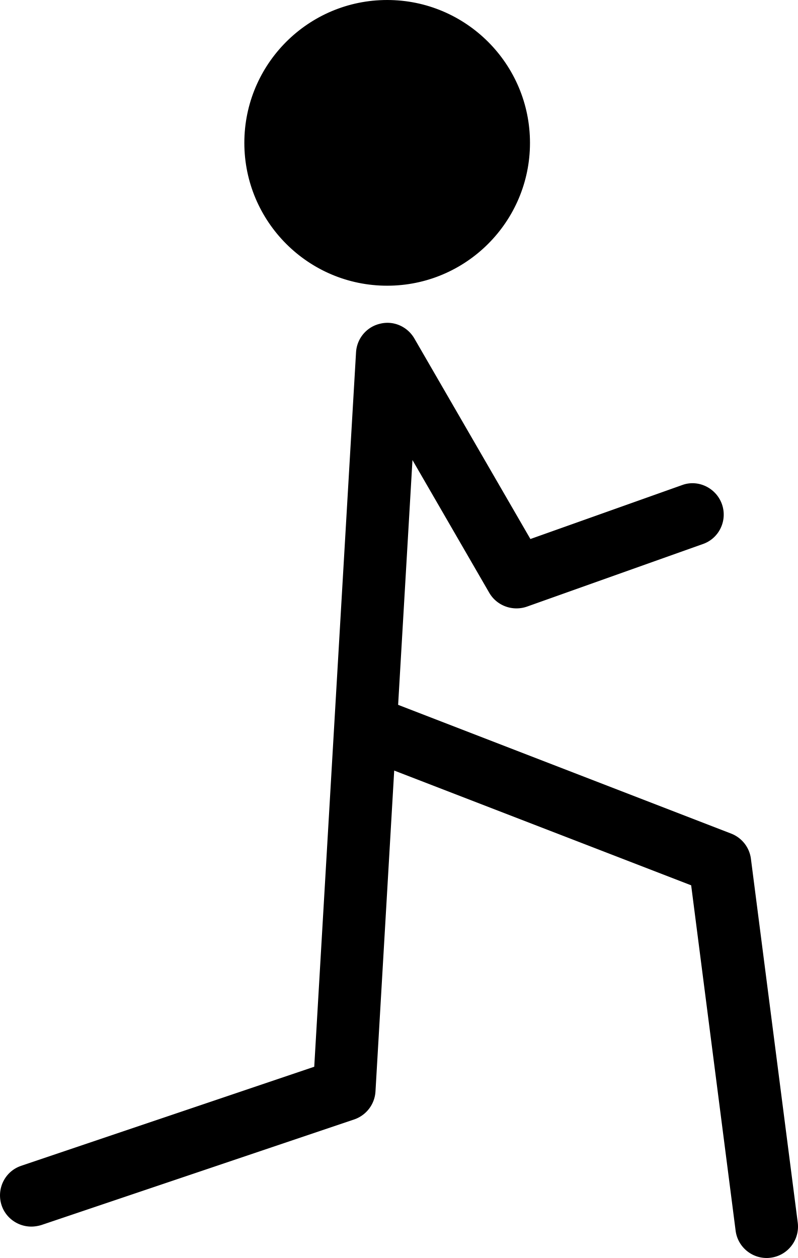 Gymnast Standing In Rotation Posture Sketch Style Svg Vector Free Vectors